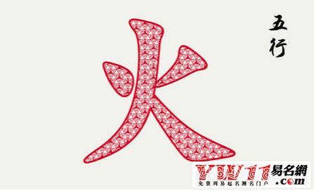 9畫屬火的字|五行属火9画最吉利的字